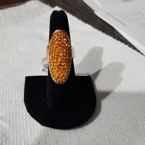 Elegant Silver and Gold Women's Ring